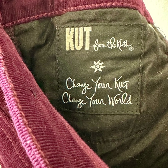 Kut From The Kloth Diana Skinny Cords Size 12 - Picture 9 of 9